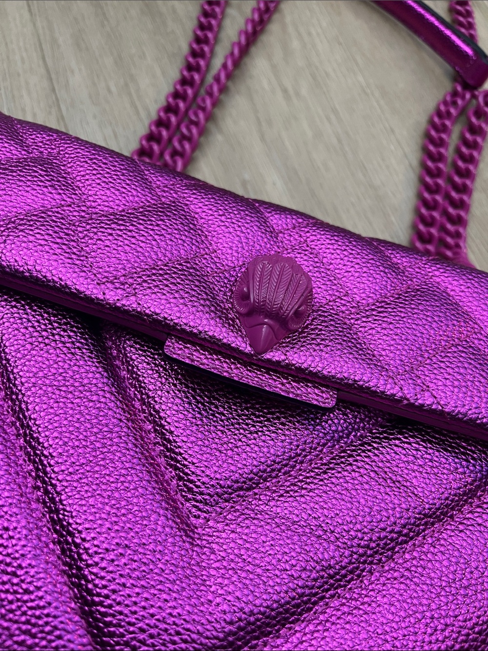 Kurt Geiger Kensington Bag Drench Pale Pink - Picture 5 of 15